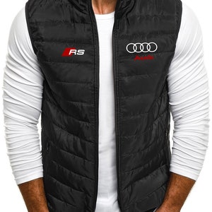 Doudoune Homme sans manches floquer AUDI RS sport et chic livraison rapide Bild 4