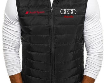 Doudoune Homme sans manches floquer AUDI sport et chic/ Idées