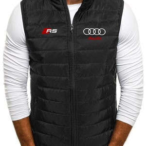 Doudoune Homme sans manches floquer AUDI RS sport et chic livraison rapide Bild 1