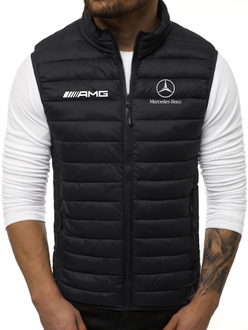 Chaqueta de plumón deportiva y elegante Mercedes AMG entrega rápida imagen 8