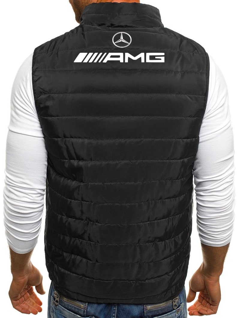 Mercedes AMG sporty and chic down jacket fast delivery image 2