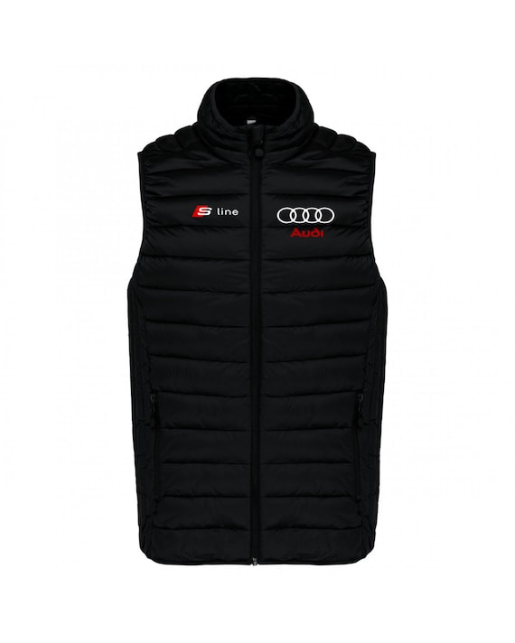 Gilet sans manche Audi Sport noir Homme Collection Officielle Audi