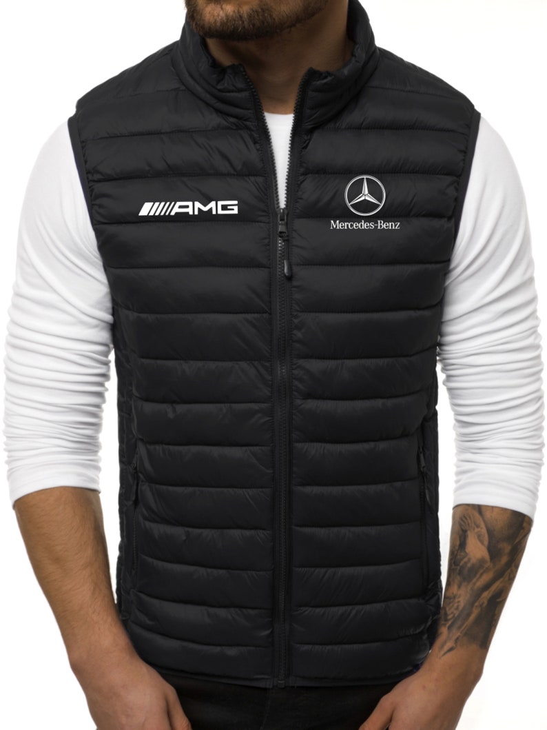 Mercedes AMG sporty and chic down jacket fast delivery image 1