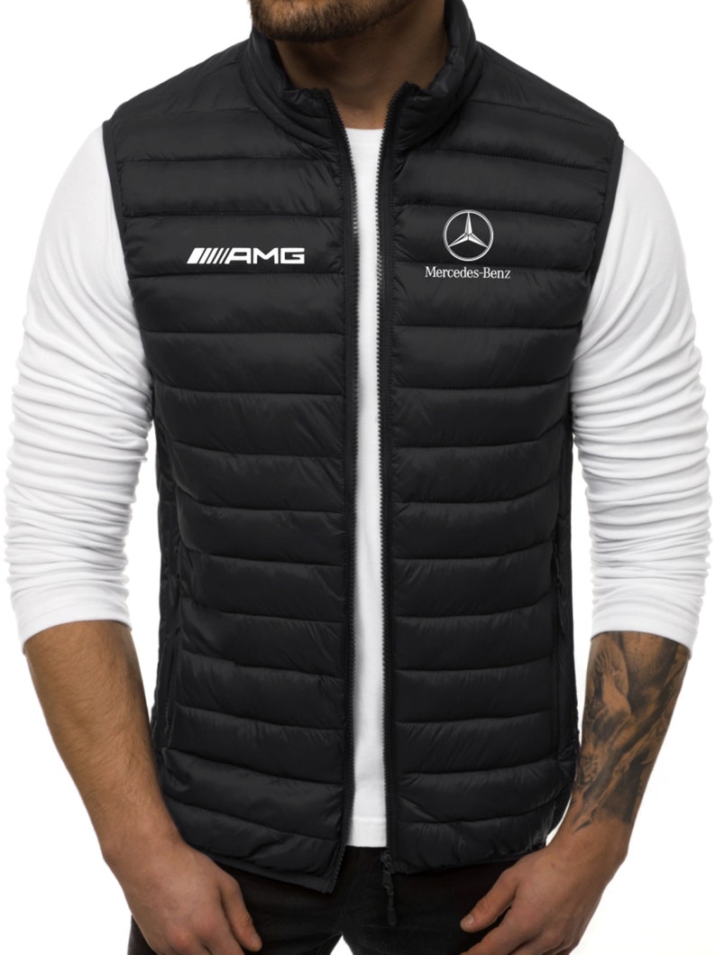 Mercedes AMG sporty and chic down jacket fast delivery image 4