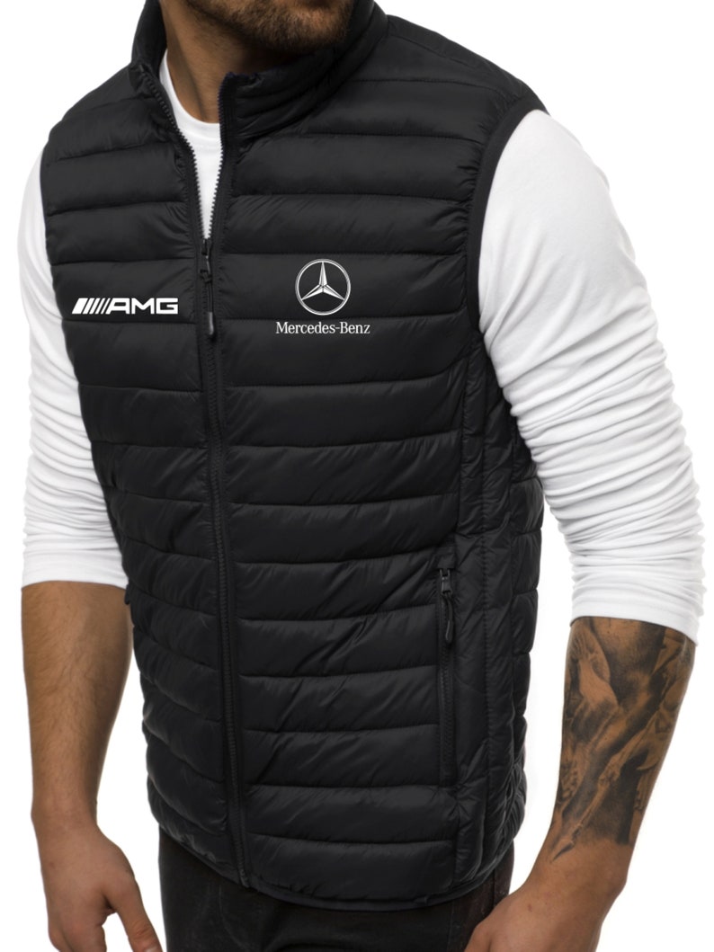 Chaqueta de plumón deportiva y elegante Mercedes AMG entrega rápida imagen 3