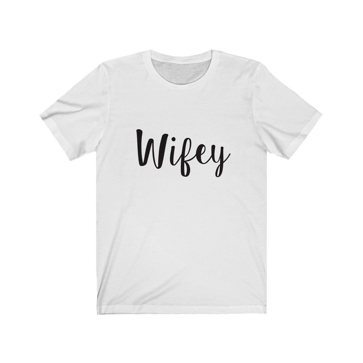 Wifey Graphic Tee - White