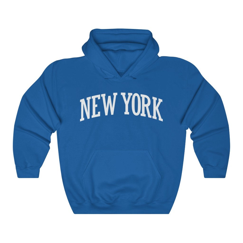 New York Hooded Sweatshirt - Etsy