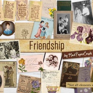 Vriendschap Thema Digital Journal Kit | Afdrukbaar journaal