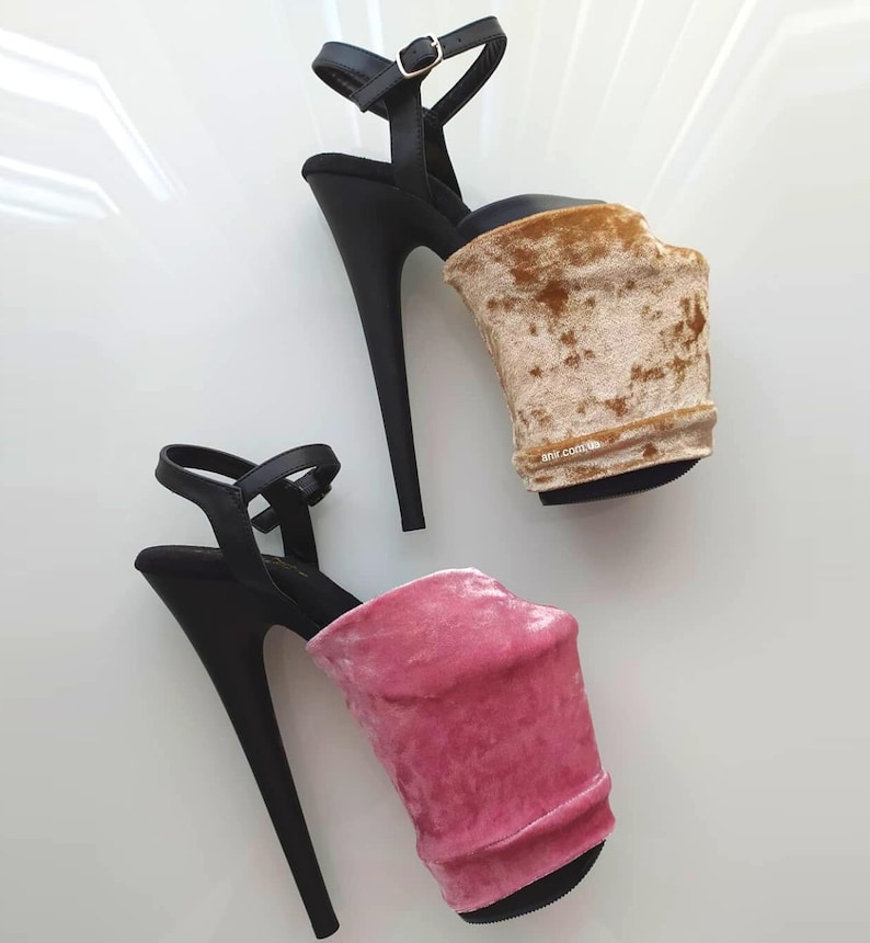 Velvet Pleaser Shoe Protectors Pole Dance Shoe Protectors Etsy