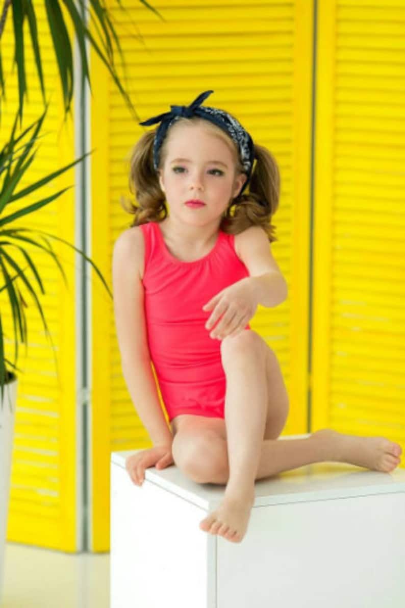 Glossy kids swimsuit Girls One piece Kids swimwear Girls Etsy