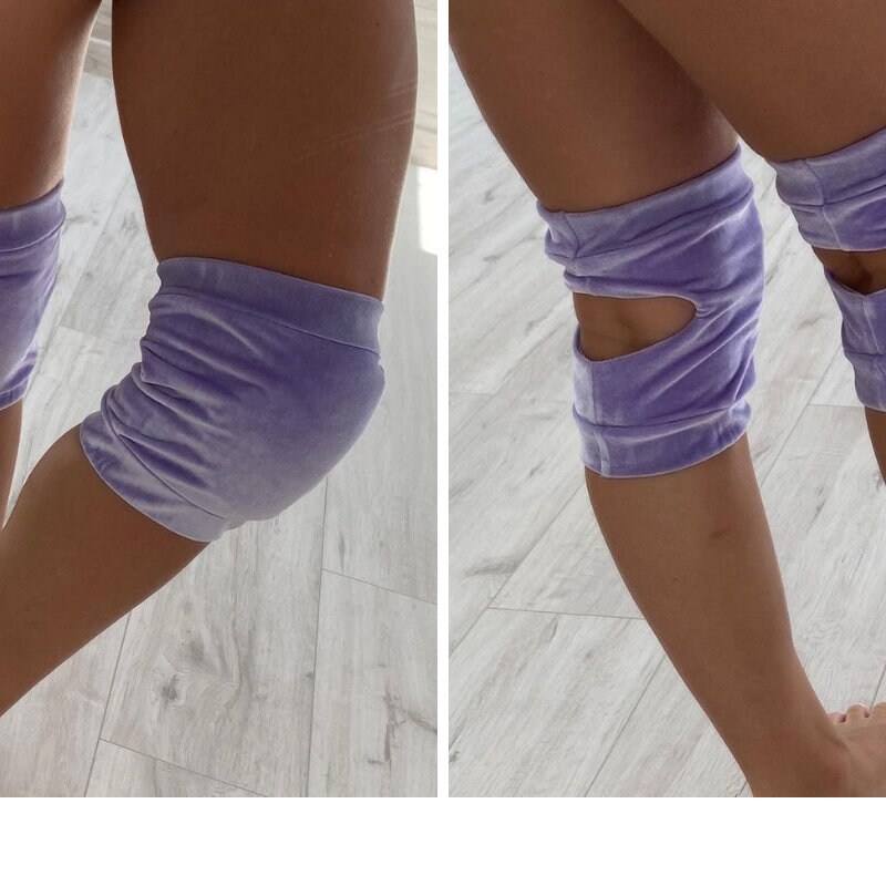 Spandex Grip knee pads for dancing many colors of Lykra knee Etsy