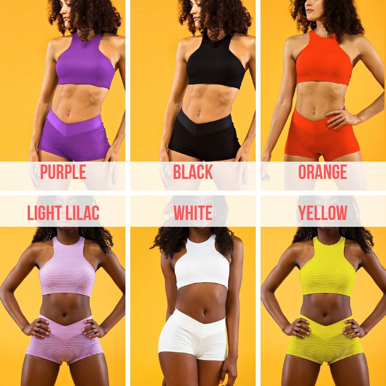 Workout shorts for women 12 colors of shorts Pole dance Etsy