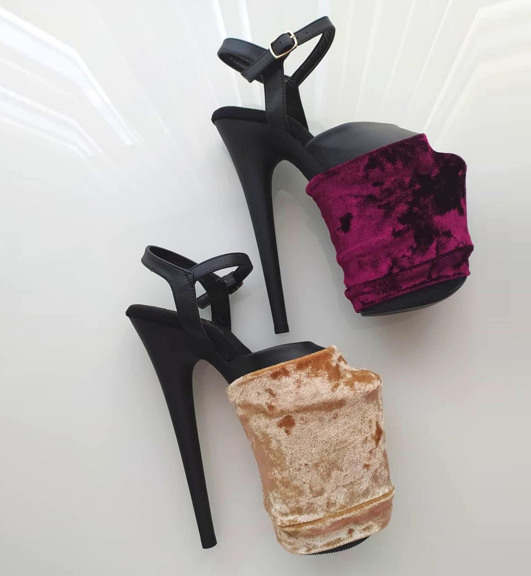 Velvet Pleaser Shoe Protectors Pole Dance Shoe Protectors Etsy
