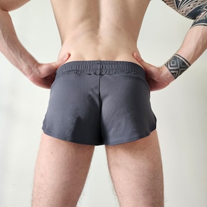 Mens Split Side Running Shorts - Etsy