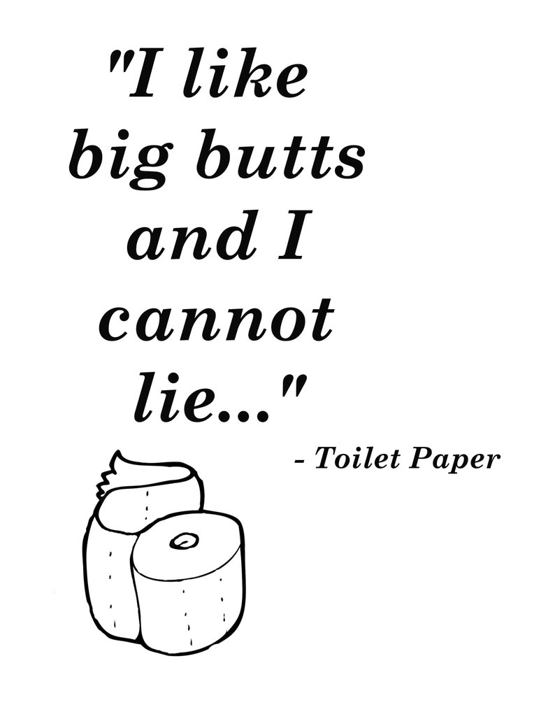 Sir Mix-a-lot Bathroom Wall Art - Etsy