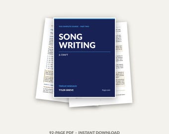 Songwriting Course Part 2, 12-Module PDF Download for Songwriters