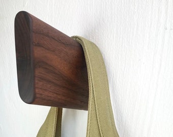 Large Minimal Wood Wall Hooks Coat/Bag/Leash/Storage/Pegs