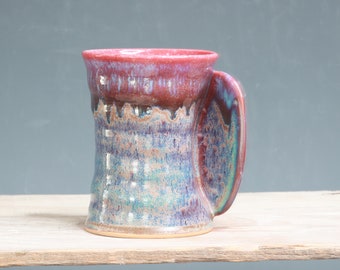 COZY CUP -Aurora Green over Red Gloss - 12 oz.