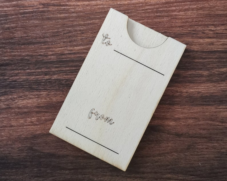 Birthday Gift Idea, Original Voucher Packaging With Engraving, Creative