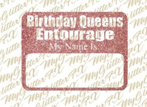 Download Birthday Crew Name Tag SVG | Etsy
