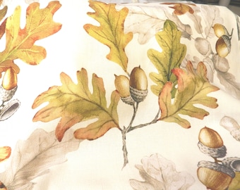 Towel 100% Cotton  Acorns & Oak Leaves