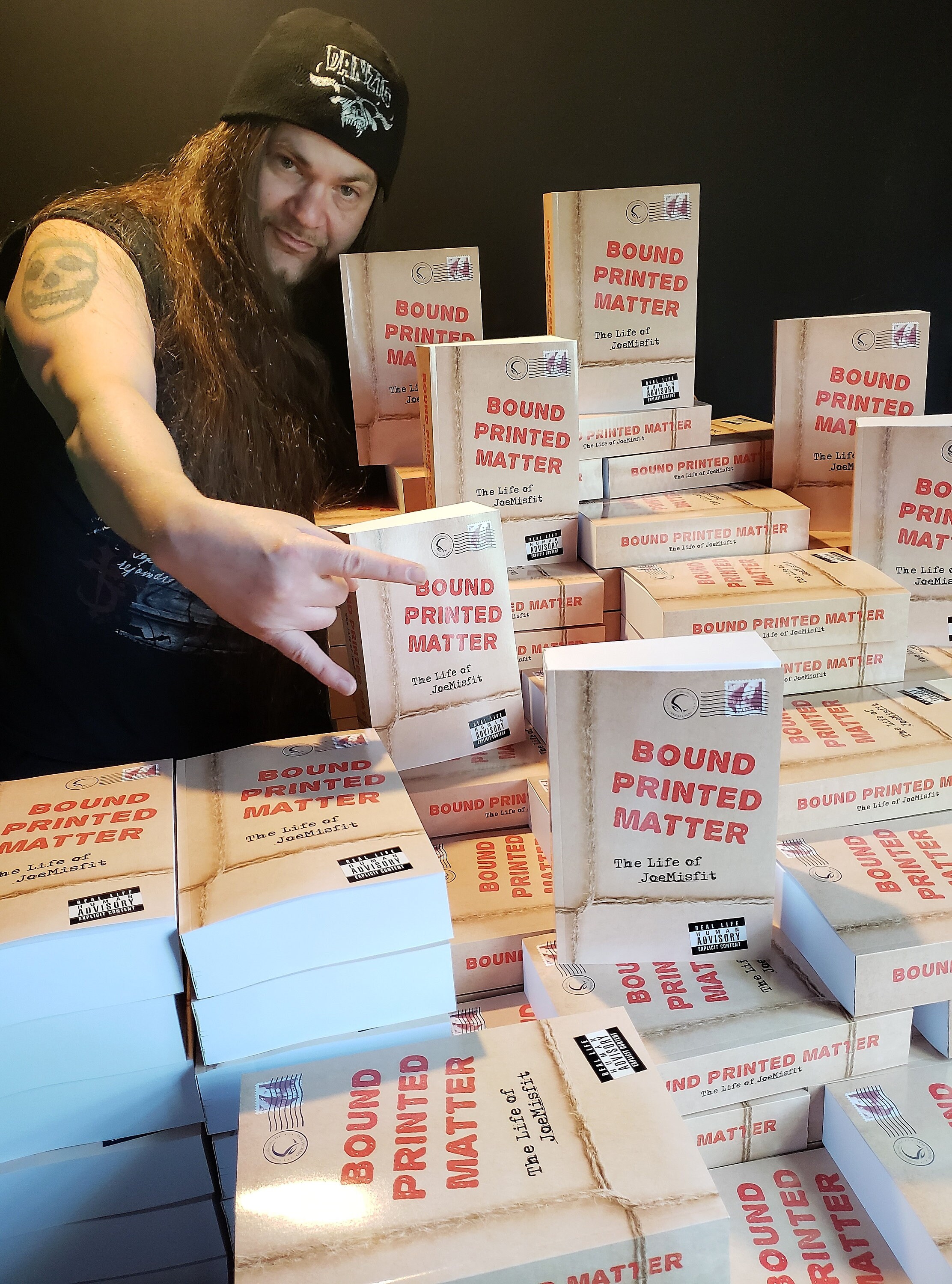 Bound Printed Matter the Life of Joemisfit an Autobiography Etsy UK