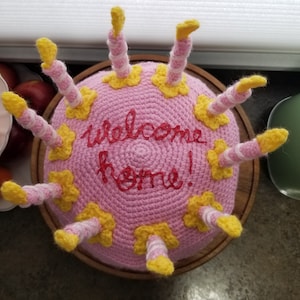 Welcome Home Cake Amigurumi Pattern