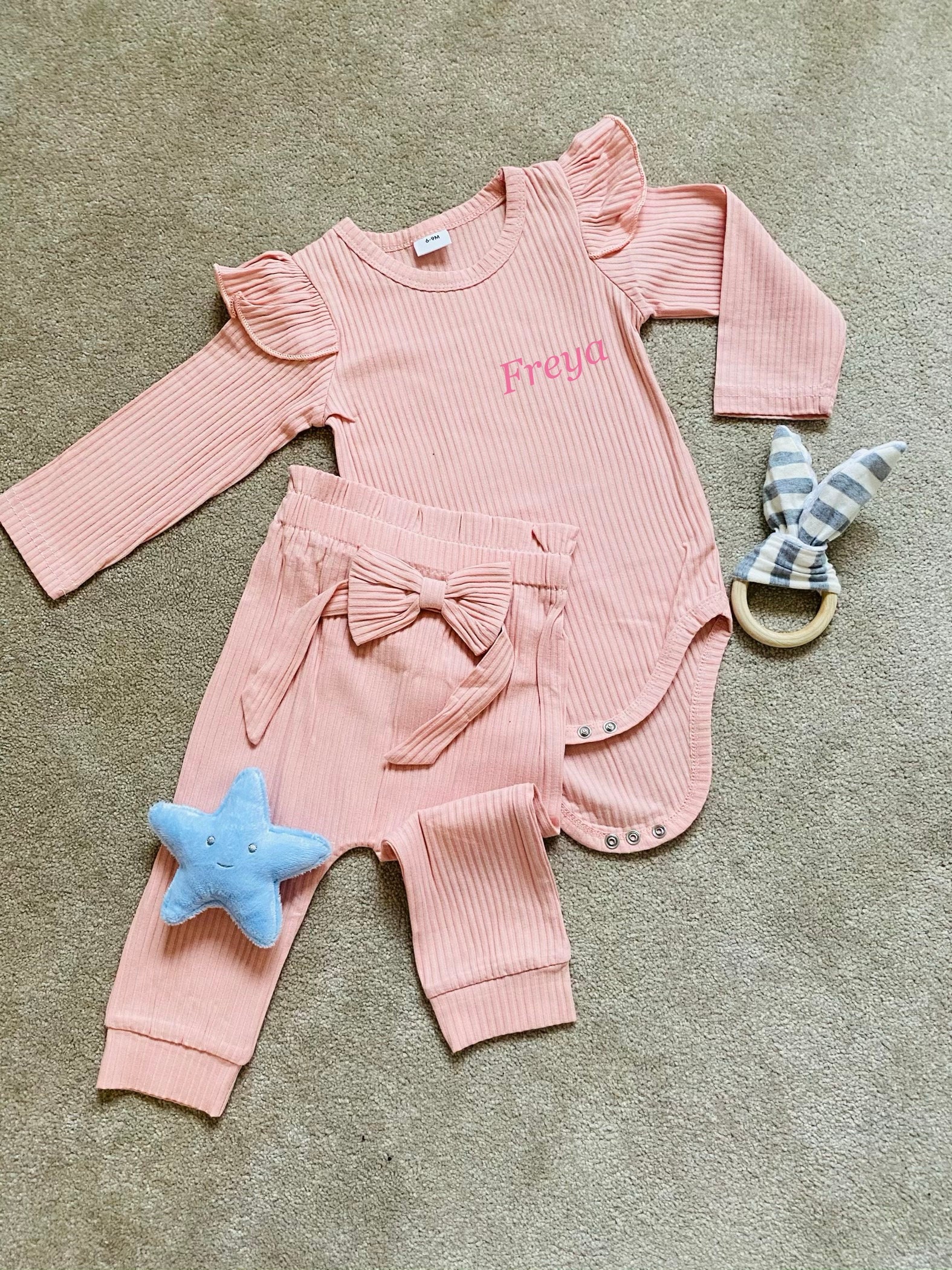 Newborn Personalised baby clothes outfit embroidered baby Etsy