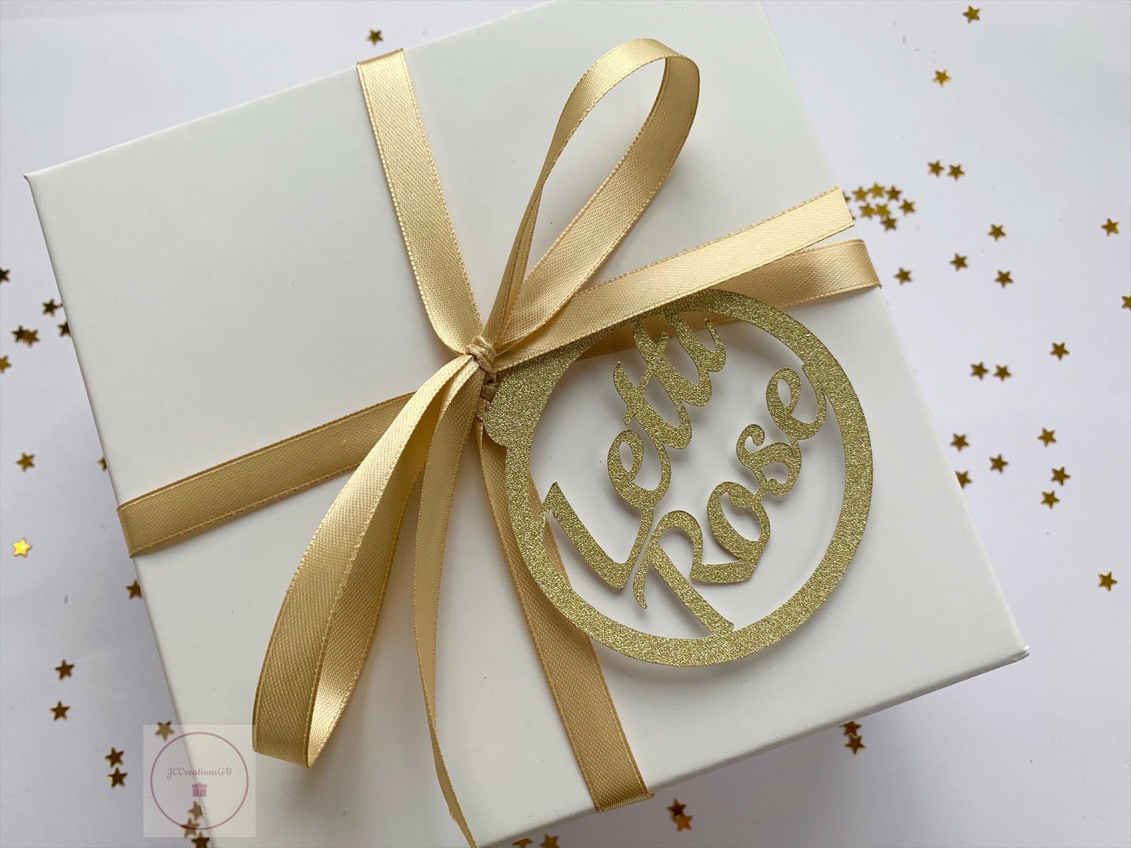 Gift Box Personalised Gift Box Name Tag Gift Box Etsy