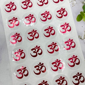 Stickers OM, Stickers OM transparents, Stickers OM transparents, Stickers religieux hindous, Fêtes hindoues