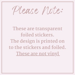Ayatul Kursi Islamic Calligraphy Stickers, Arabic Throne Verse Stickers, Clear Foiled Islamic Stickers image 3
