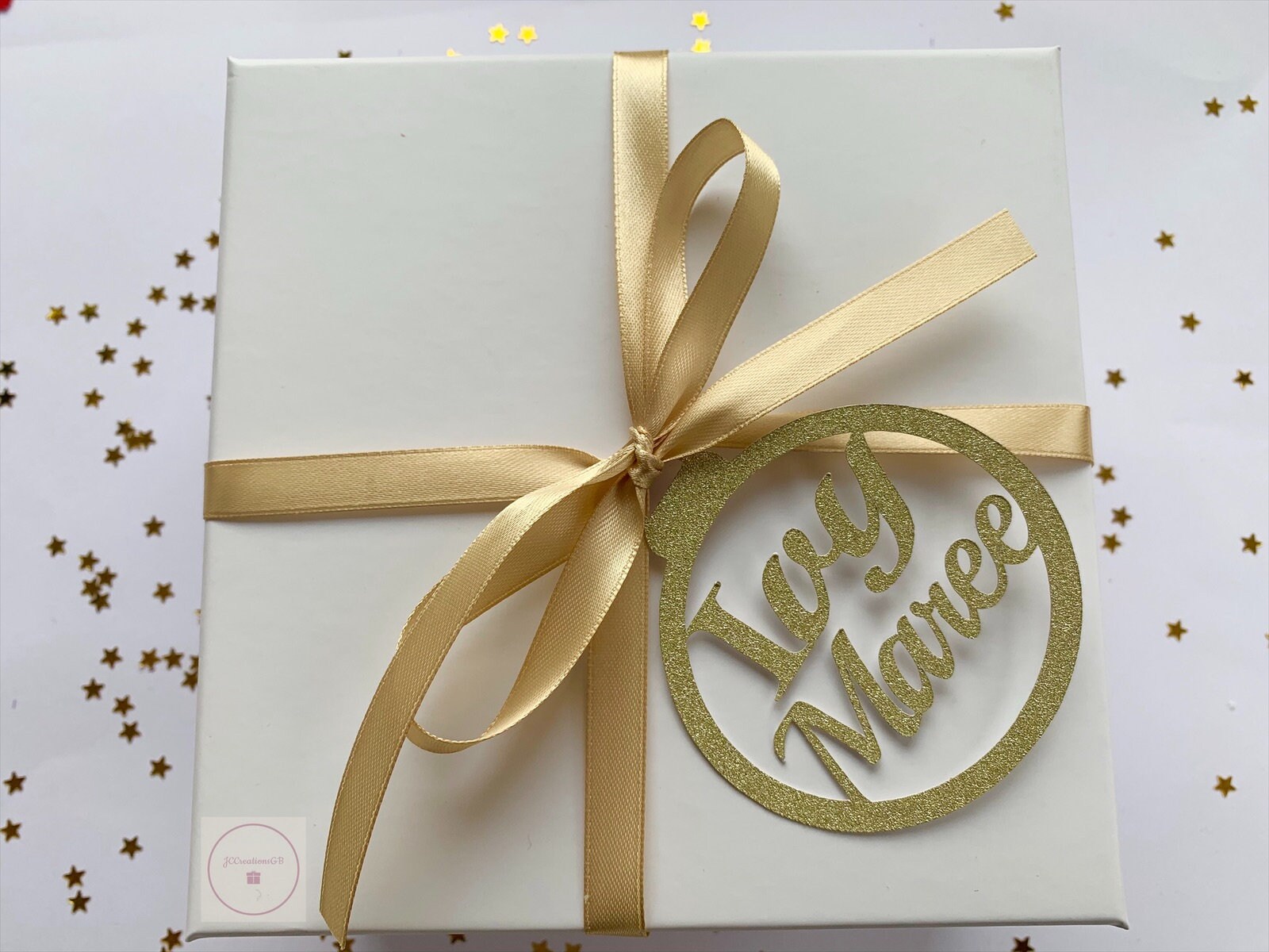 Gift Box Personalised Gift Box Name Tag Gift Box Etsy