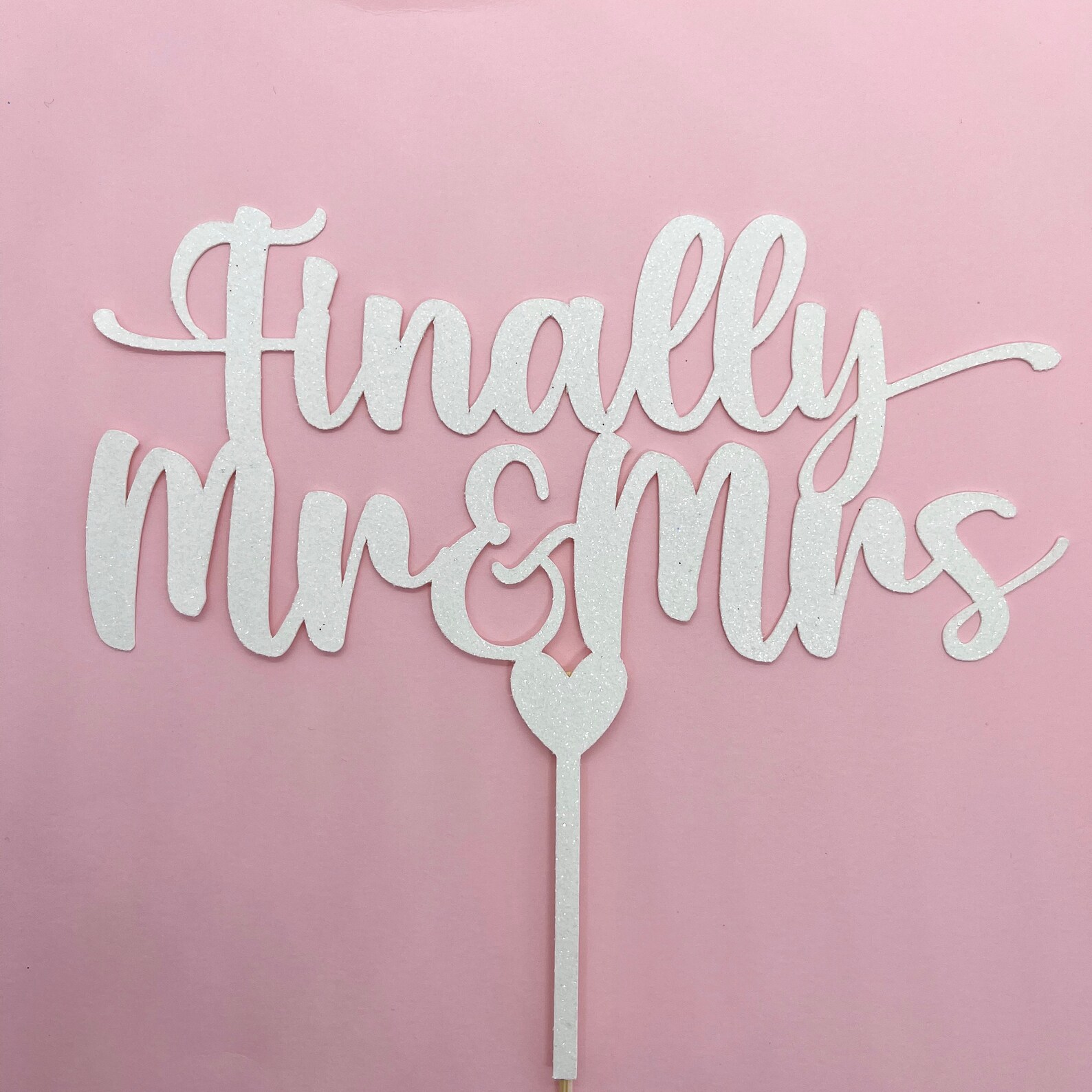 Finally Mr and Mrs Cake Topper Mr and Mrs Cake Topper Etsy UK