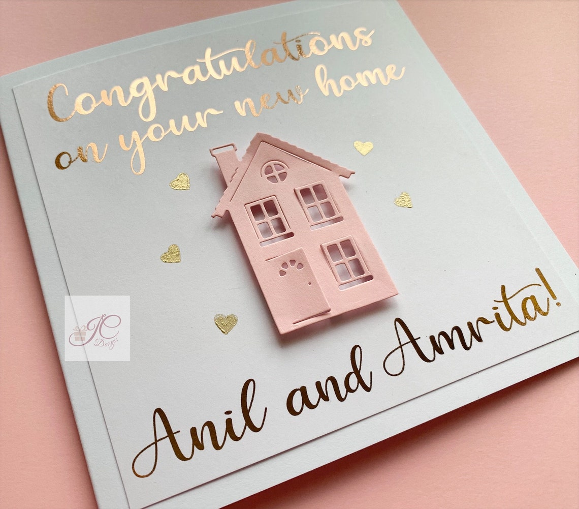 New Home Card New House Card Housewarming Card New Home | Etsy