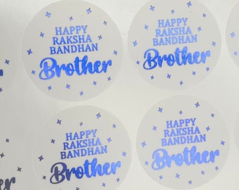 Adesivos felizes do irmão Raksha Bandhan, adesivos Rakhri, Raksha Bandhan, Rakhi