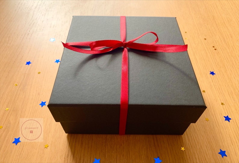 Gift Box Personalised Gift Box Name Tag Gift Box Etsy