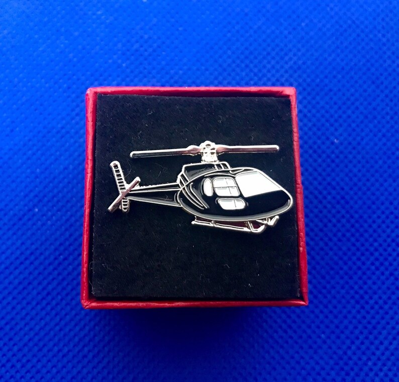 Helicopter Lapel/Hat Pin Aviation Pin NEW Etsy