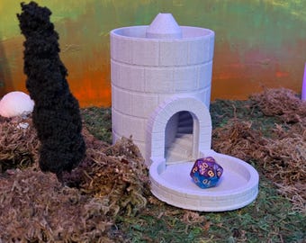 Marble Castle Dice Tower