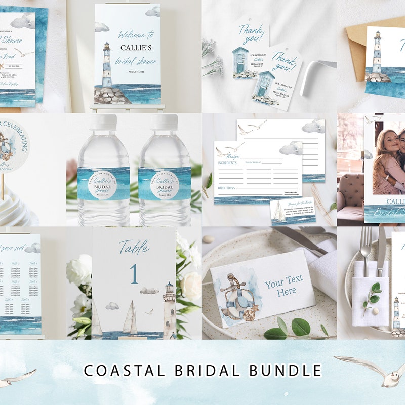Beach Bridal Shower - Etsy