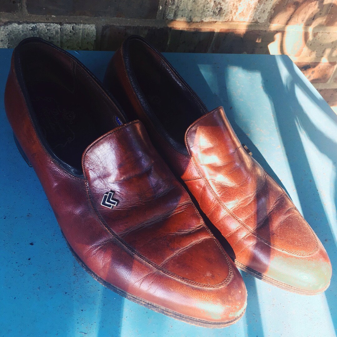 Silver Rustic Leather Brogues