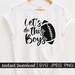 Lets Do This Boys Football Svg Football Game Day SVG PNG - Etsy