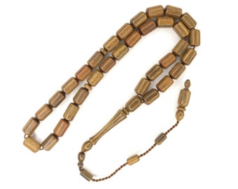 Small-Size Pelesenk Wood Turkish Prayer Beads Tasbih Pelesenk Tesbih Misbaha Subha (does not have smell) 783