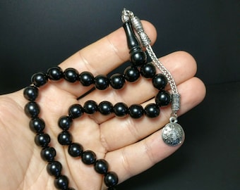 Jet Worry Beads Oltu Tesbih Gurcu Jetstone Tasbih Prayer Tasbeeh Misbaha 932
