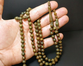 Turkish Pelesenk Wood Prayer Beads Tasbih Pelesenk Tesbih Misbaha Subha Dhikr Dua Beautiful Smell 917