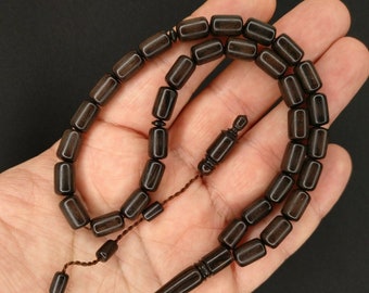 Blackwood Turkish Worry Beads Tasbih Agac Tesbih Misbaha Prayer Subha 711