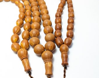 33 Juniper Seed Worry Beads, ANDIZ Efe Tesbih, Tasbih Prayer Beads, Maskot Tesbih, Turkish Komboloi, Rosary Misbaha Subha 443 620 780