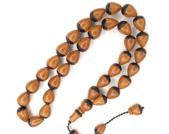 33 Juniper Worry Beads, ANDIZ Tesbih, Tasbih Prayer Beads, Efe Boy Tesbih, Maskot Tesbih, Turkish Komboloi, Wooden Rosary 920