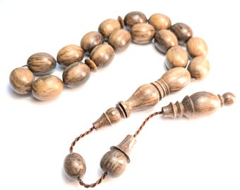 Turpentine Tree Worry Prayer Beads Terebinth Wood Tasbih Menengic Efe Tesbih 747