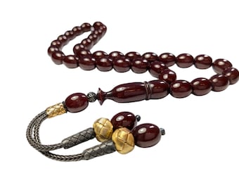 Luxury Prayer Beads Osmanli Benzetmesi SIKMA Kehribar Tesbih Tasbih Kazaz 415