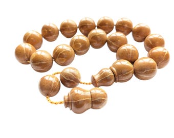 17 Bead Special Juniper Worry Beads ANDIZ Tesbih Efe Maskot Turkish Misbaha 988